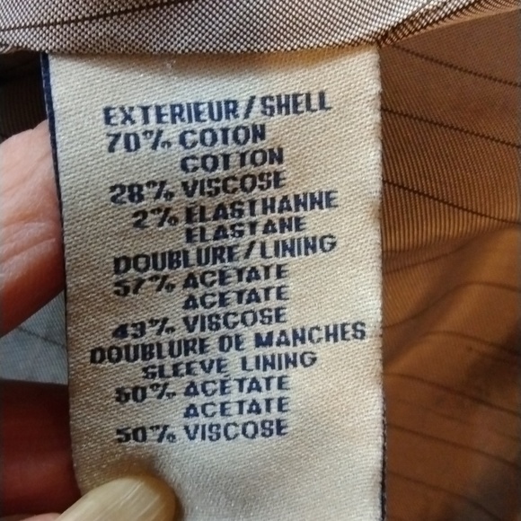 FAÇONNABLE Vintage deep purple Velvet Blazer size 12 - Picture 7 of 16